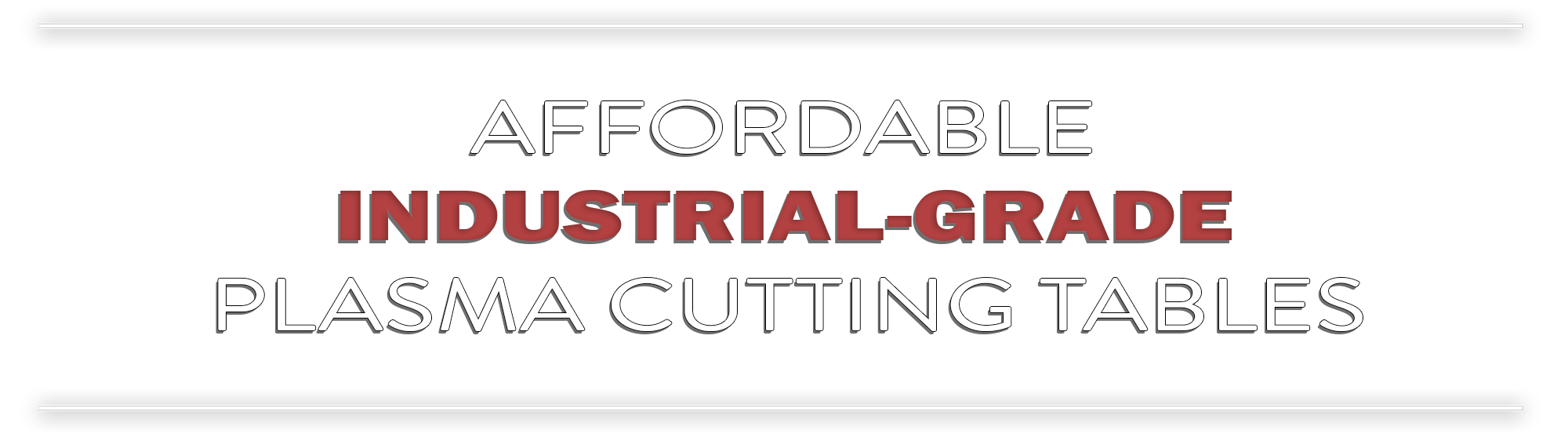 CNC Plasma Tables